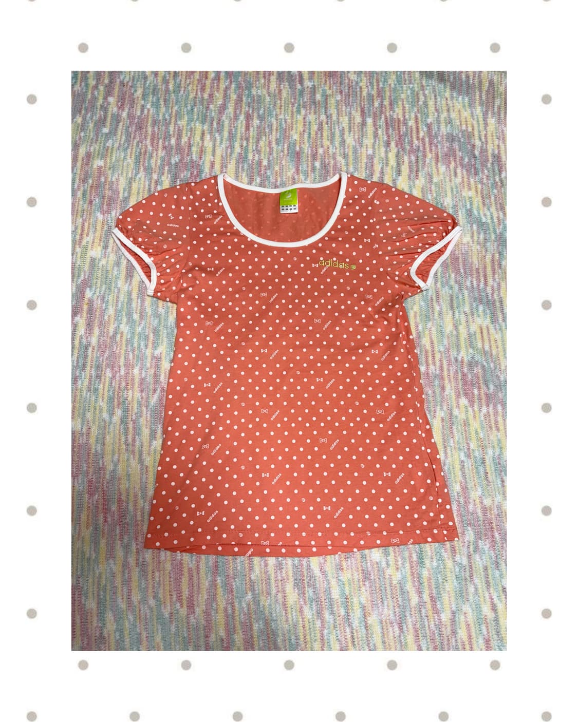 아디다스 코랄 도트 티셔츠 상품이미지1