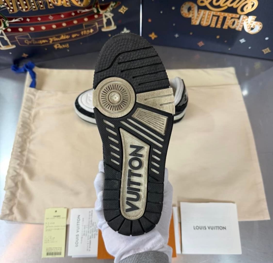 [리오브] 루이비통 LV 트레이너 데님 모노그램 스니커즈 상품이미지4