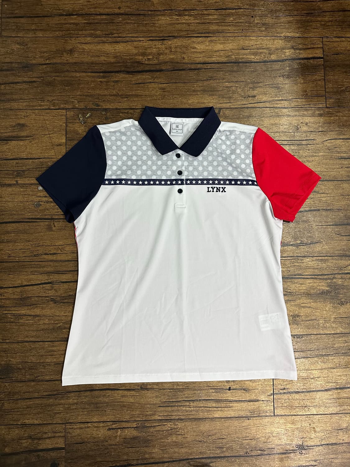 LYNX GOLF 기능성 배색 반팔 카라티 105 상품이미지1