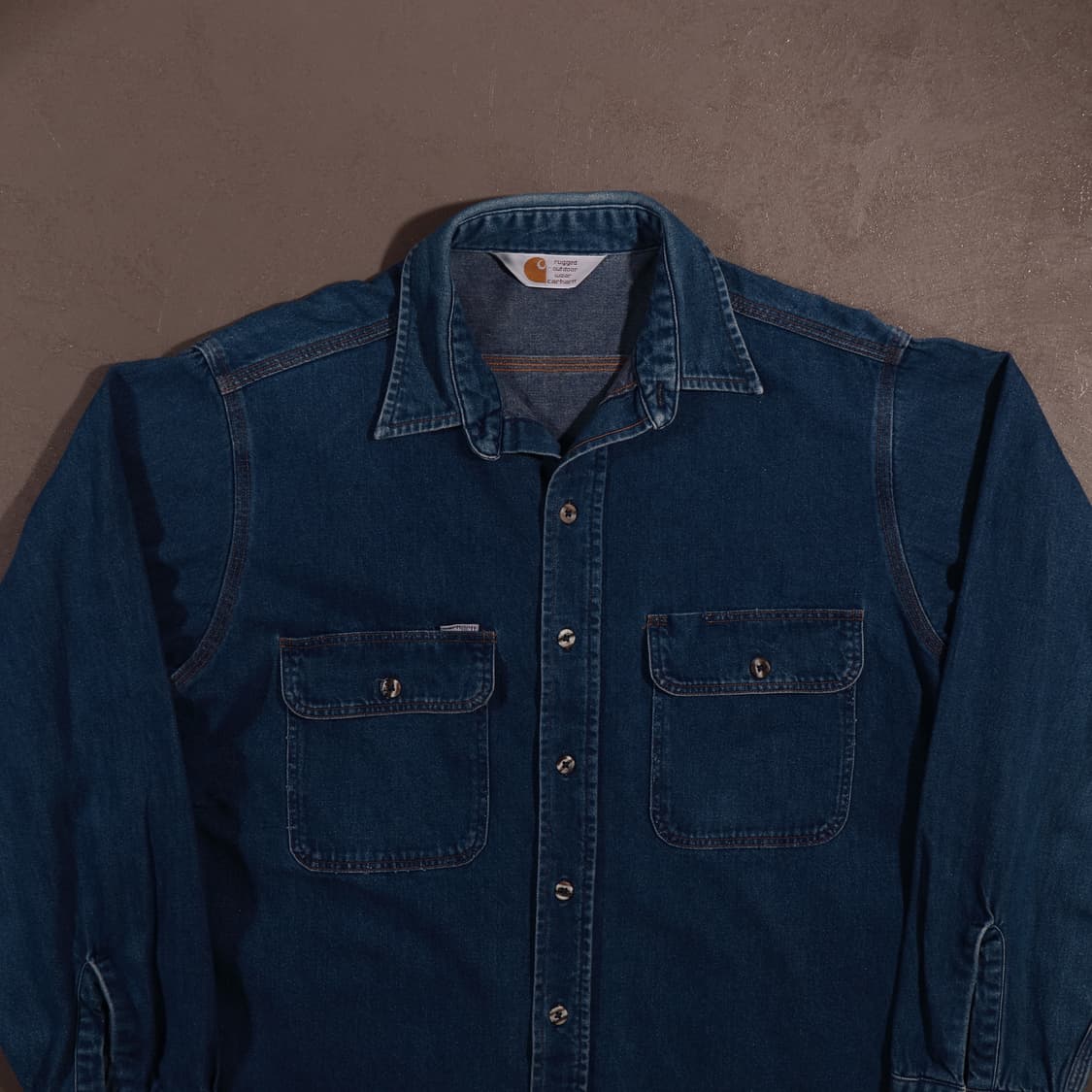 90s 칼하트 데님셔츠 C502 상품이미지2