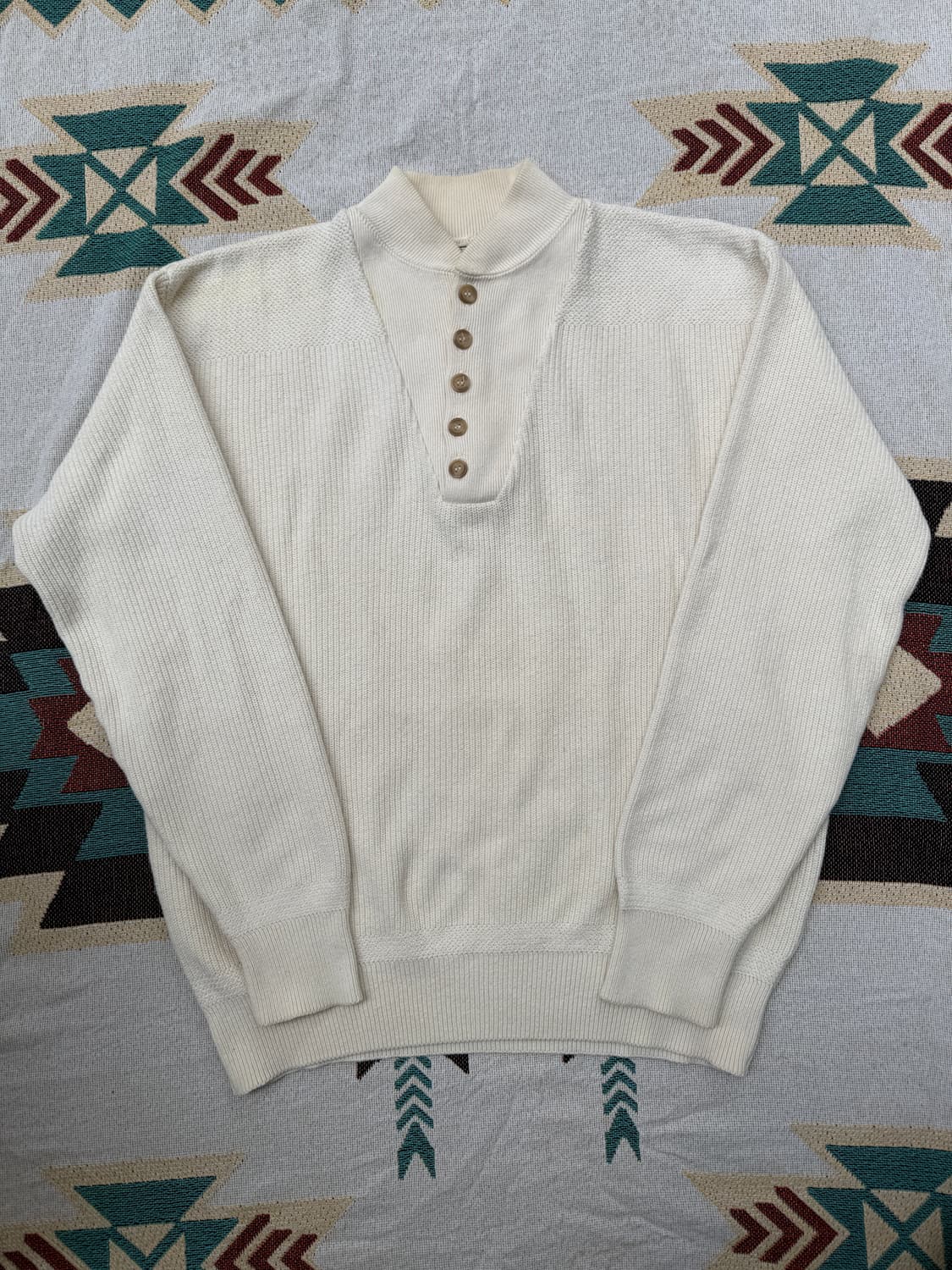 L.L bean 90s USA🇺🇸 5버튼 헨리넥 XL 상품이미지1