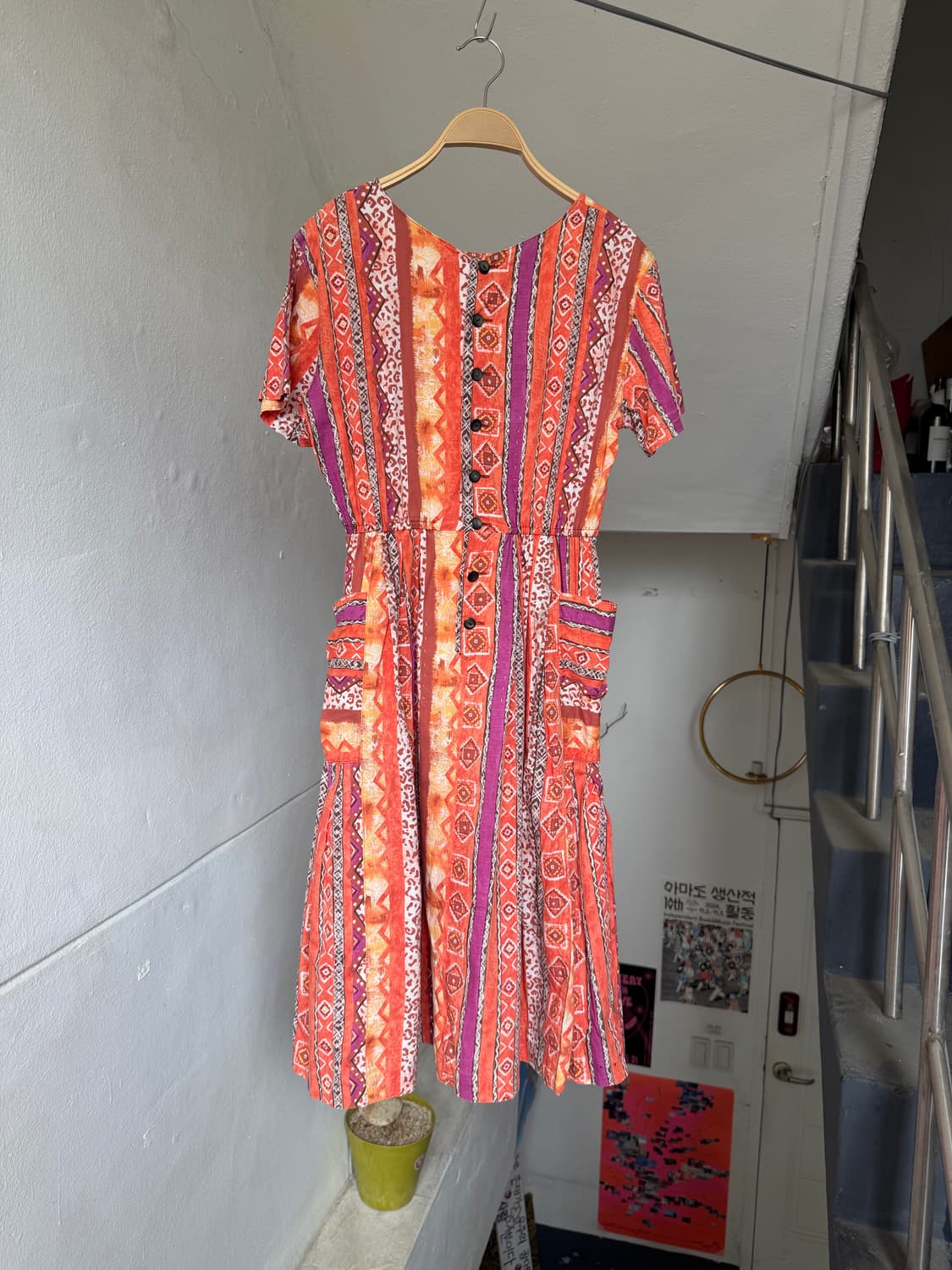 모리걸 에스닉 패턴 원피스 상품이미지1