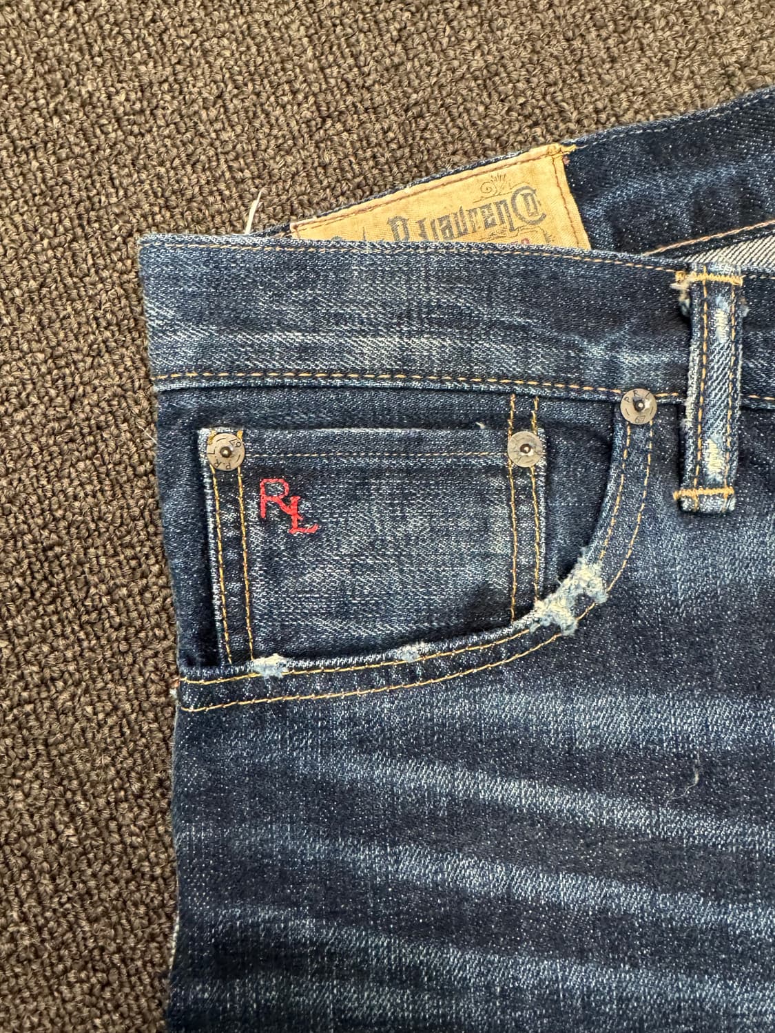 32)폴로 랄프로렌 빈티지 스트레이트핏 데님팬츠 상품이미지3