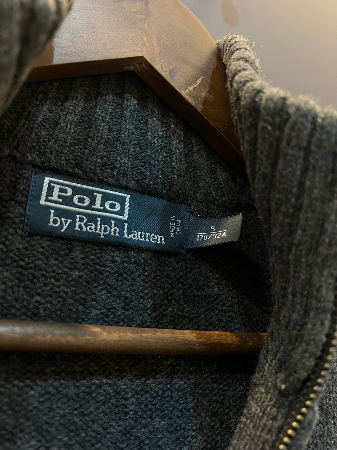 폴로 랄프로렌 빅포니 투웨이 니트 집업 상품이미지3