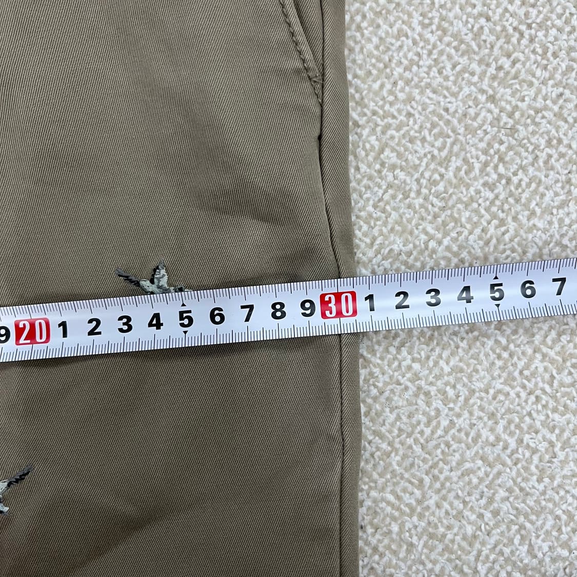 [30/32] 타미힐피거 자수 패턴 치노팬츠 면바지 0106M1 상품이미지7