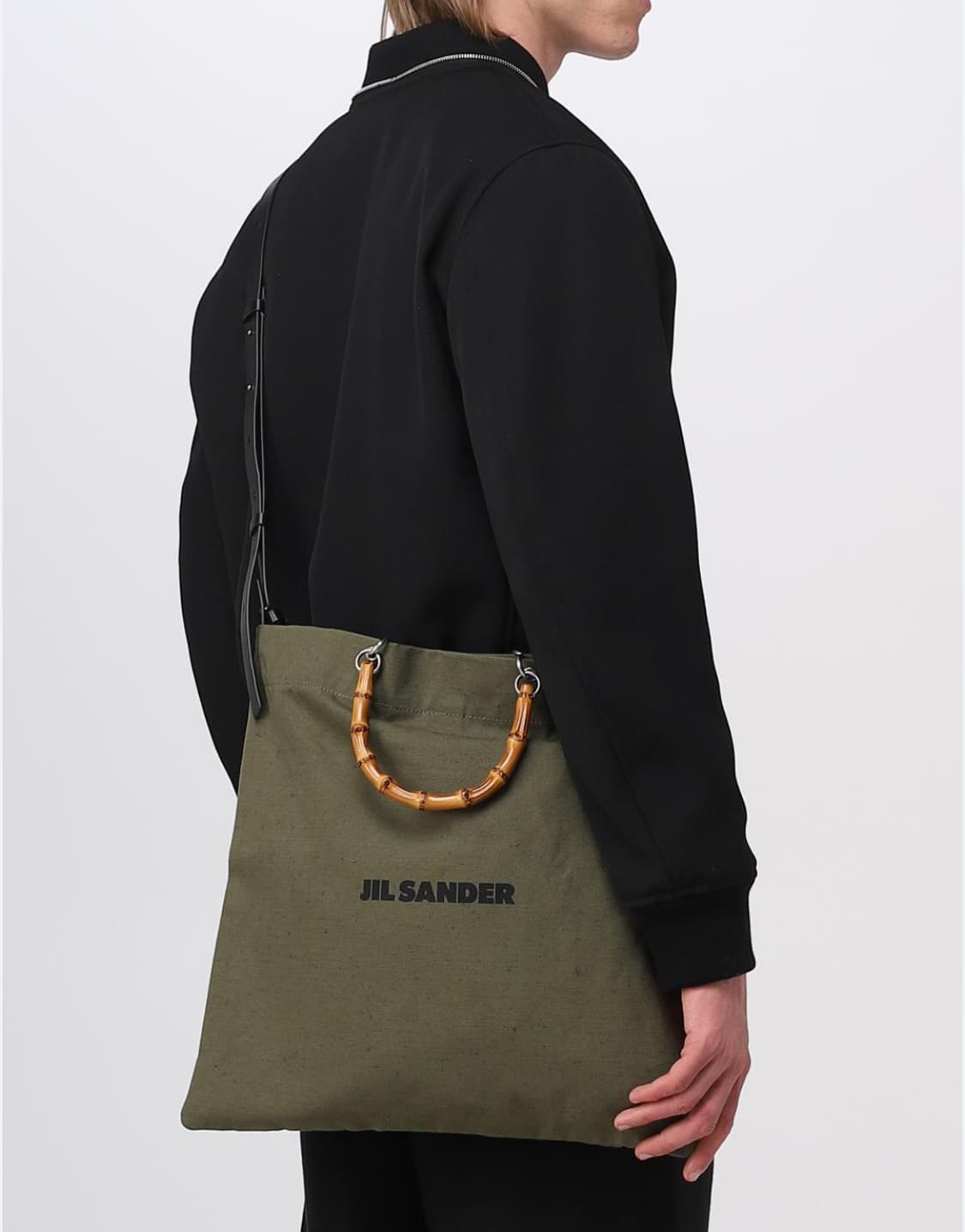 질샌더 뱀부 토트백 크로스백 상품이미지3