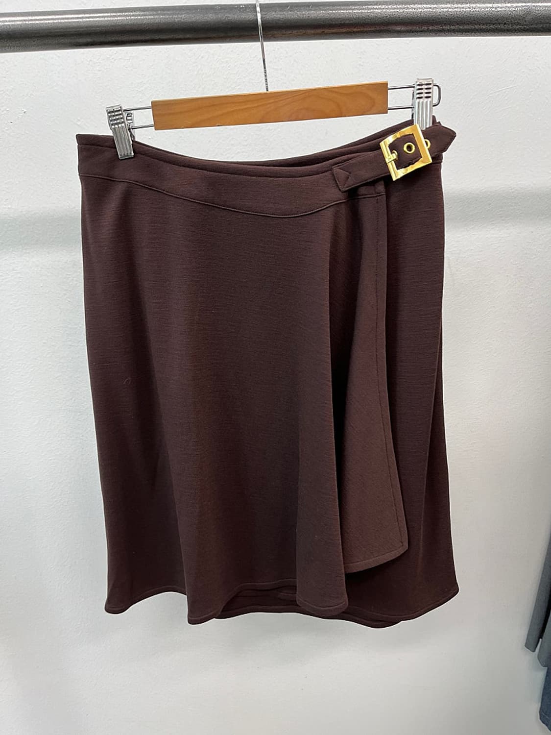 여) 에르메스 금장 랩스커트 상품이미지1