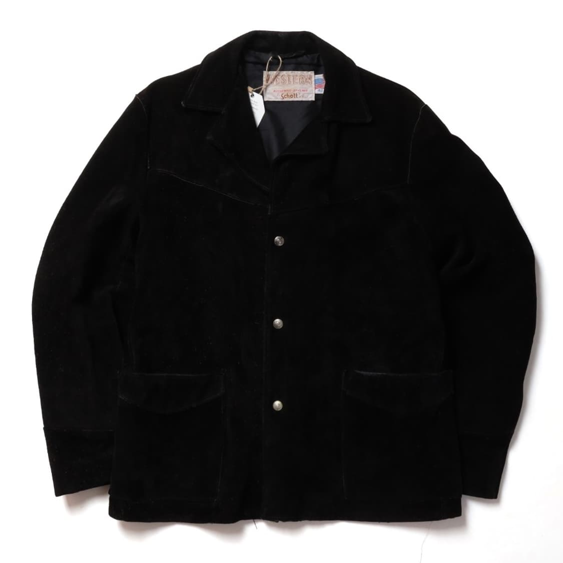 쇼트 Schott Cowhide Suede Leather Jacket   상품이미지1
