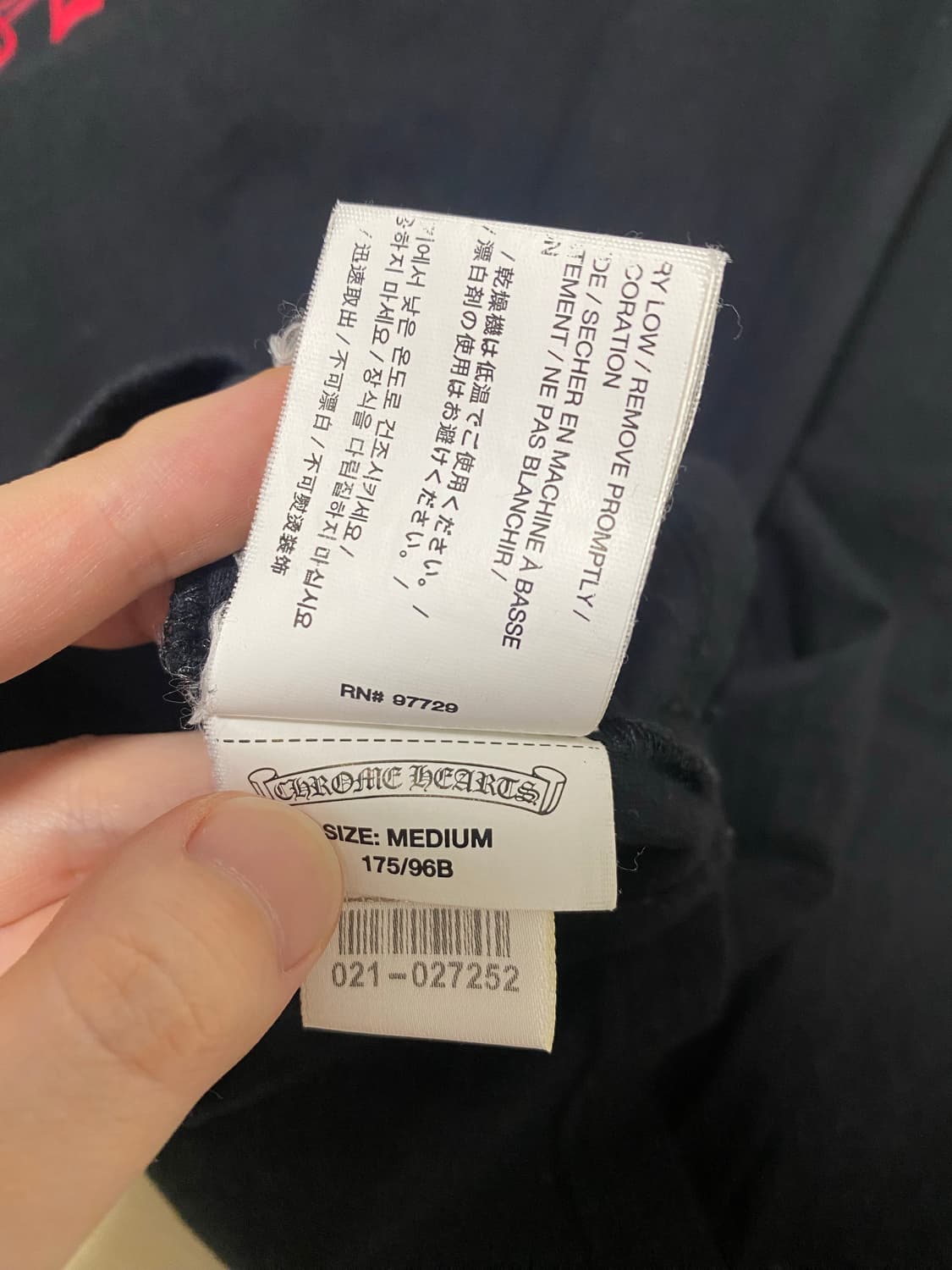 크롬하츠 뉴욕 익스클루시브 스크롤 포켓 반팔 티셔츠 상품이미지8