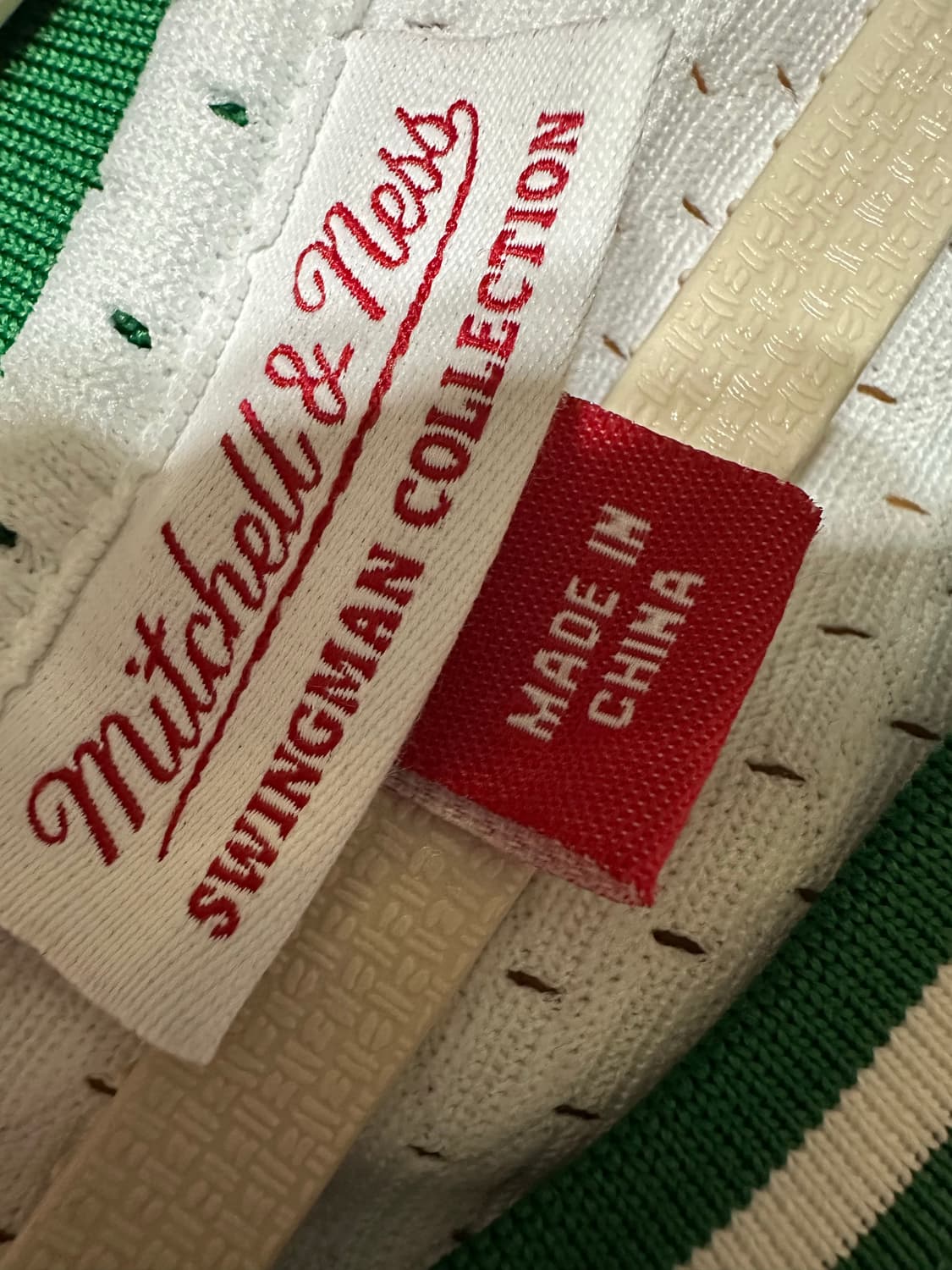 미첼앤네스 셀틱스 래리버드 스윙맨 져지 농구나시 NBA 보스턴 셀틱스 상품이미지5