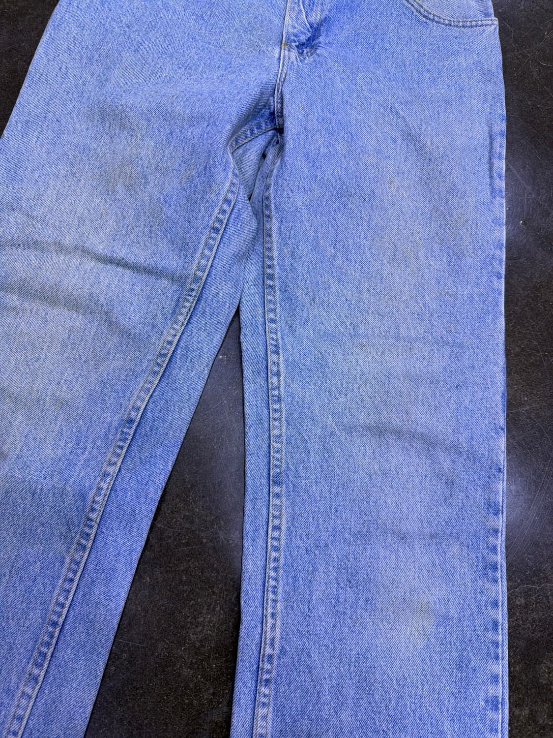 Lee 리 00's 빈티지 스톤워싱 연청 스트레이트핏 데님팬츠 31 상품이미지6