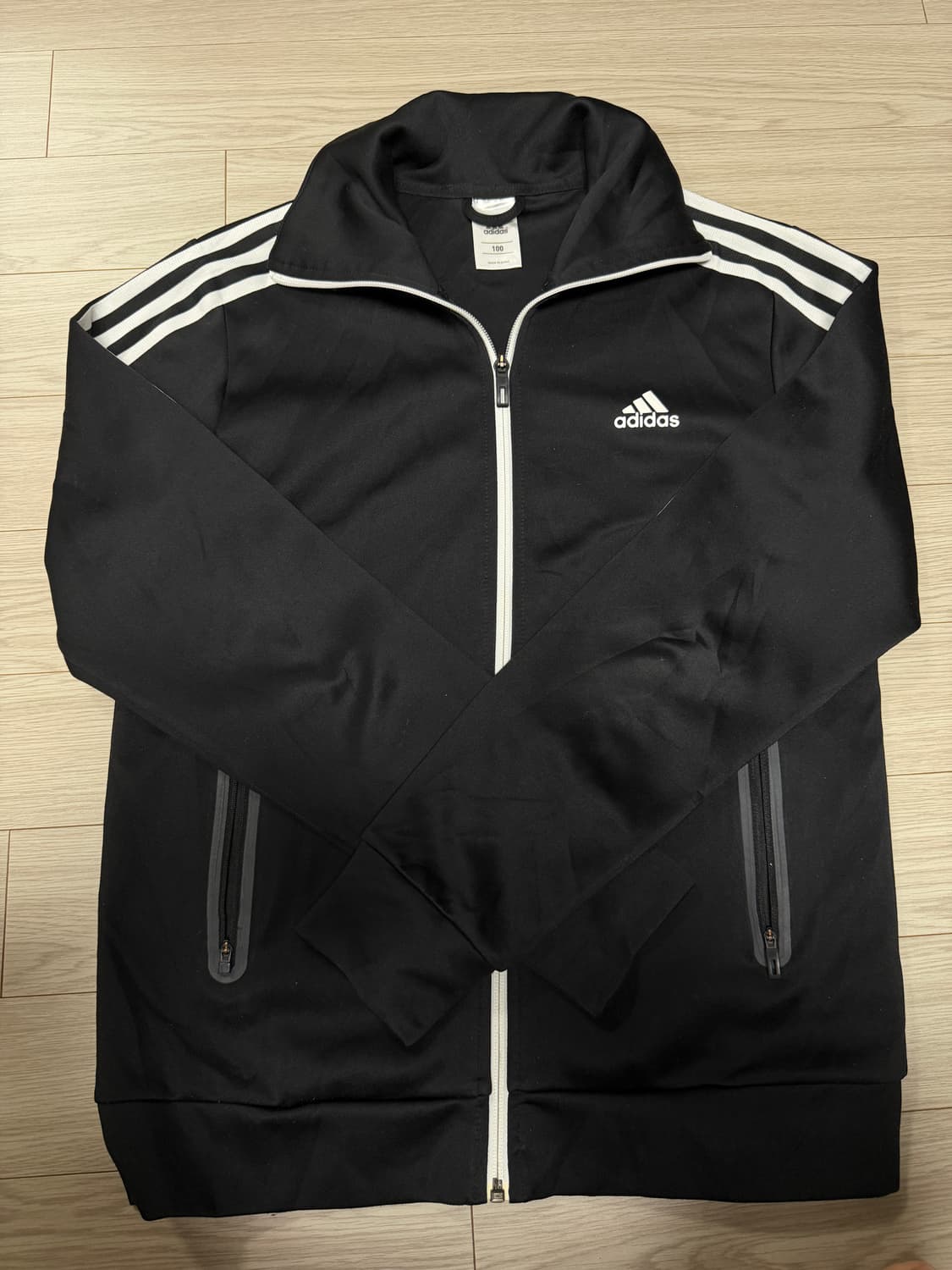 아디다스 블랙 트랙 집업 100 상품이미지2