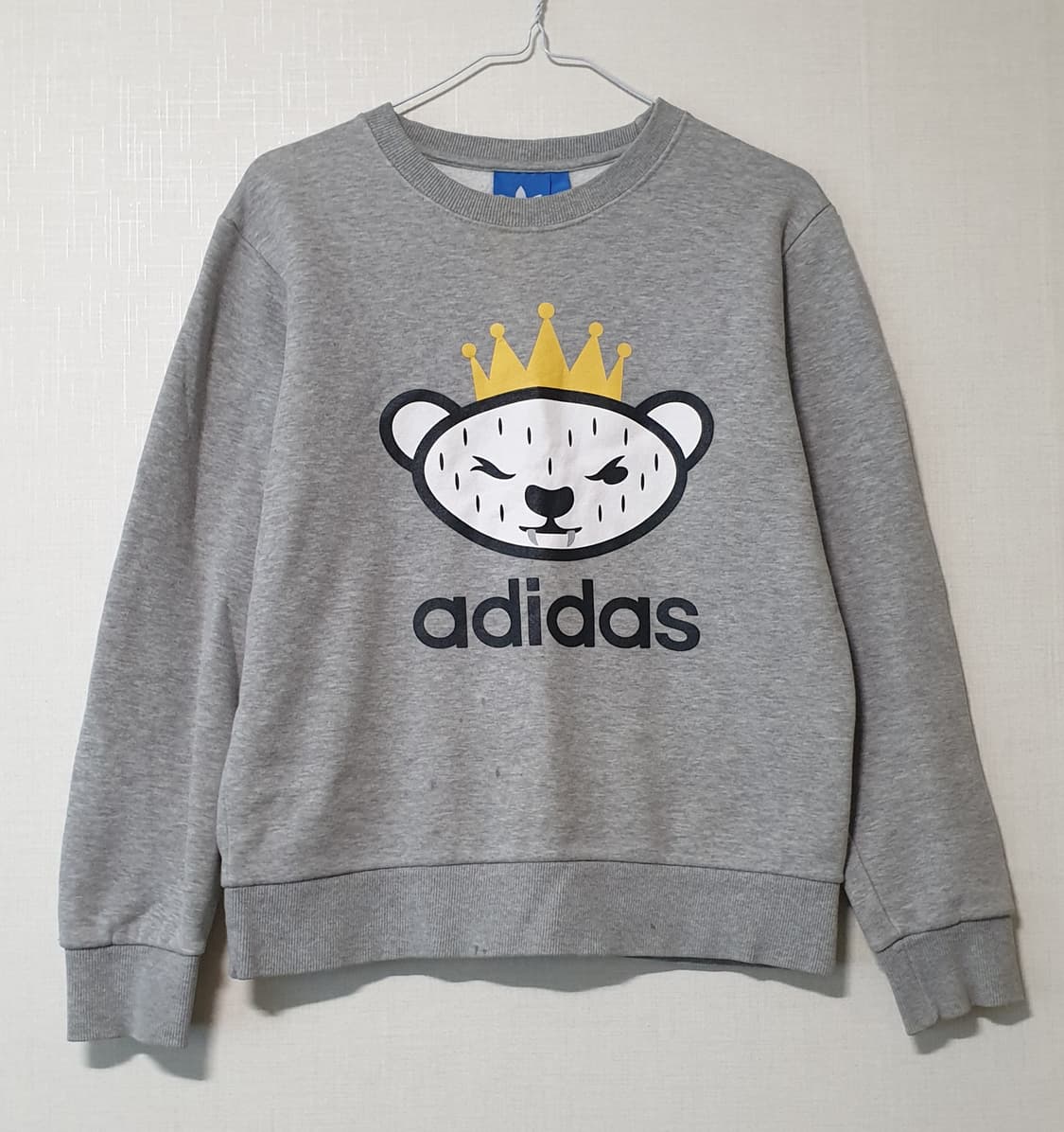 아디다스 기모 라운드티 95사이즈 상품이미지1