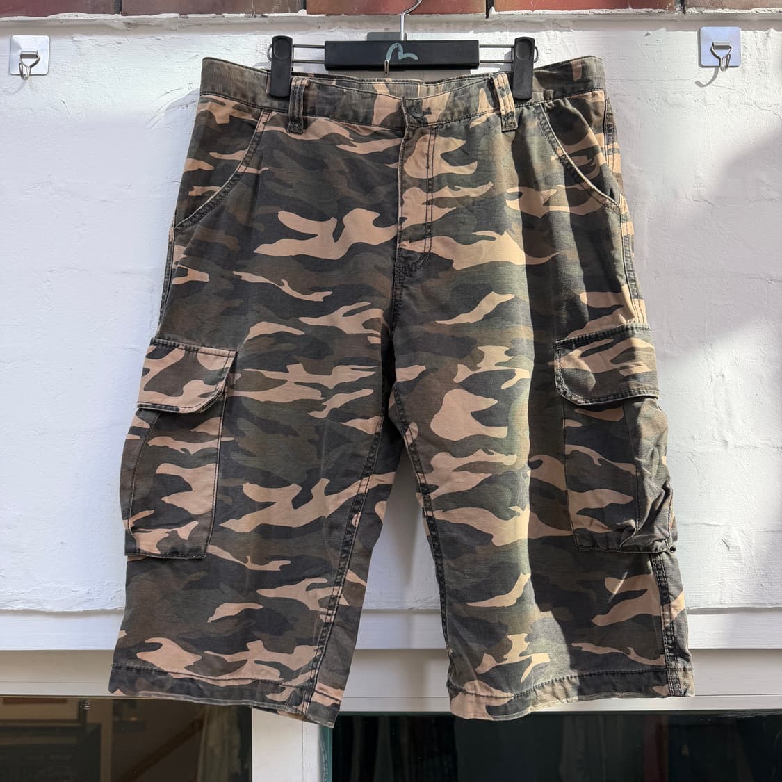 OshKosh 오시코시 카모 밀리터리 카고 반바지 XL 상품이미지1