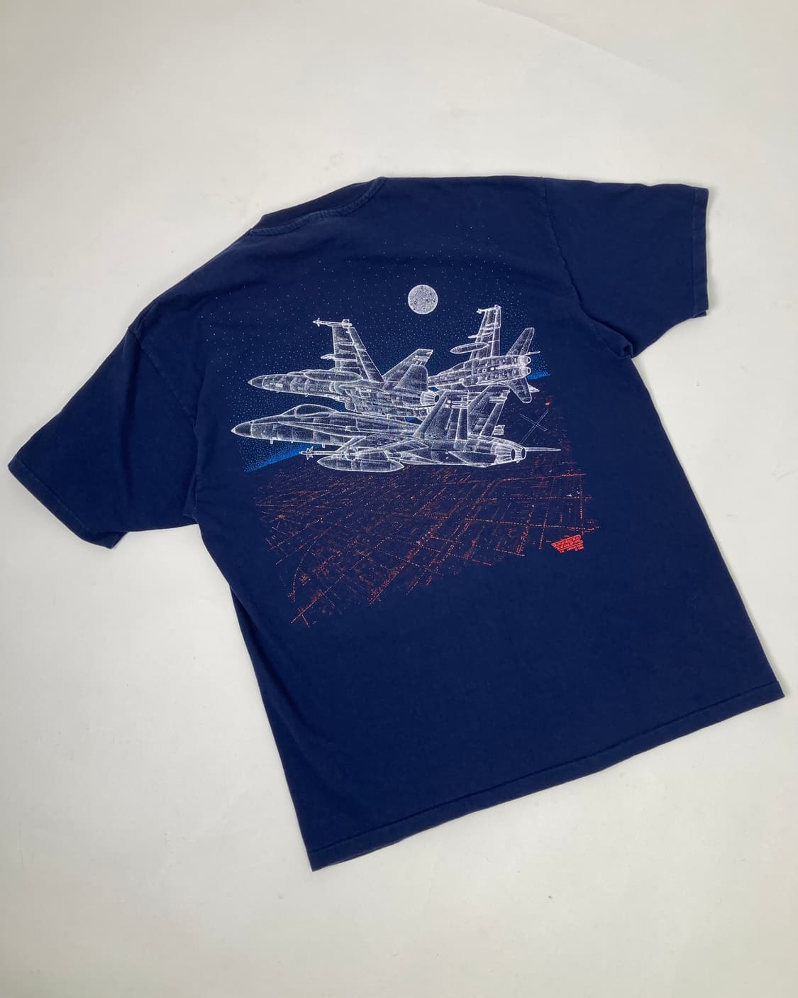 90s Single Stitched Tee (navy) 상품이미지2