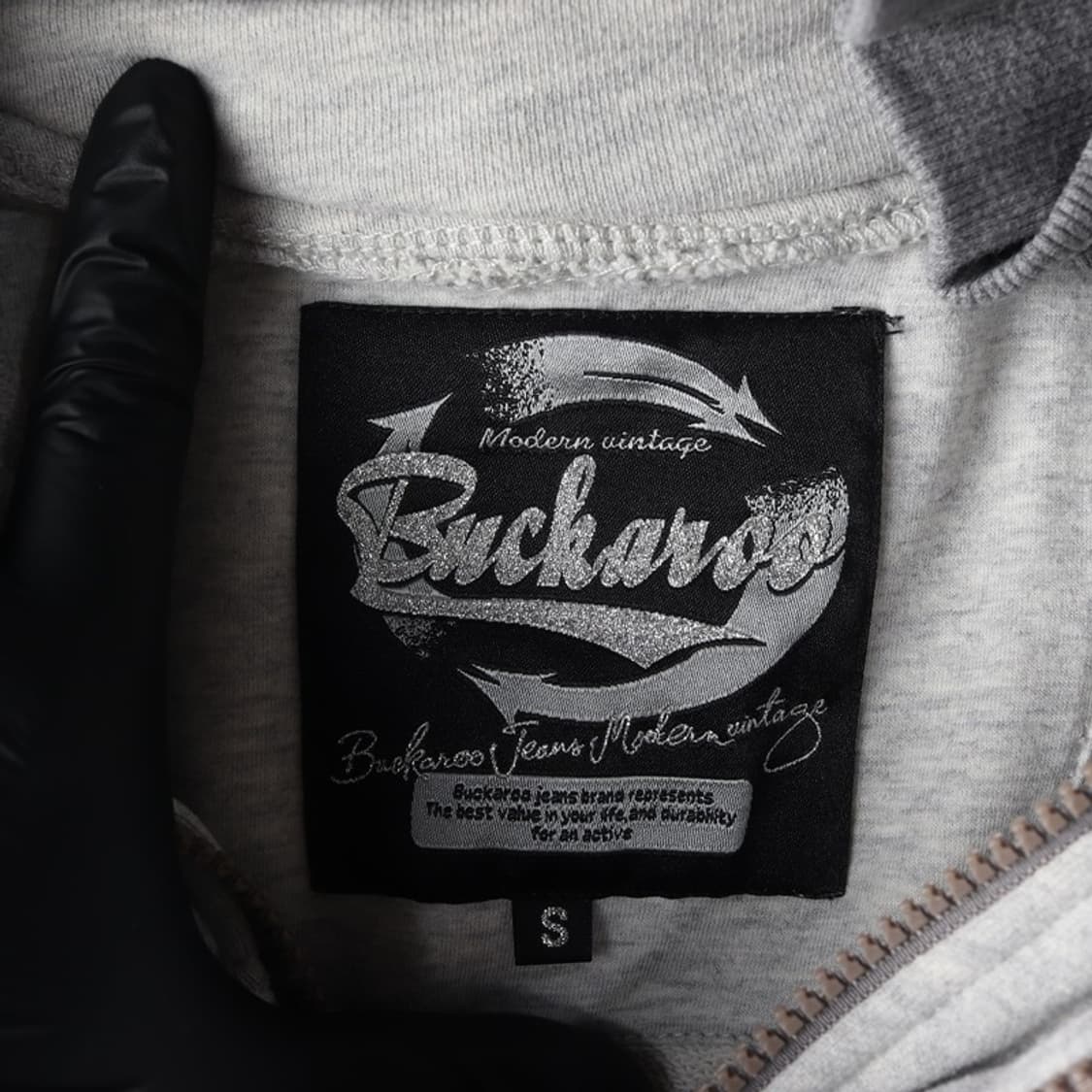 버커루 스웻 집업 자켓 S 상품이미지6