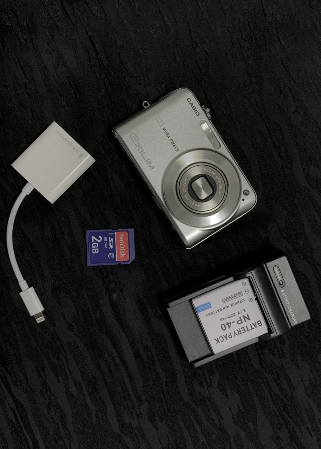 (상태s급, 디카, 작례o) 카시오 엑슬림 z1050 실버 상품이미지8