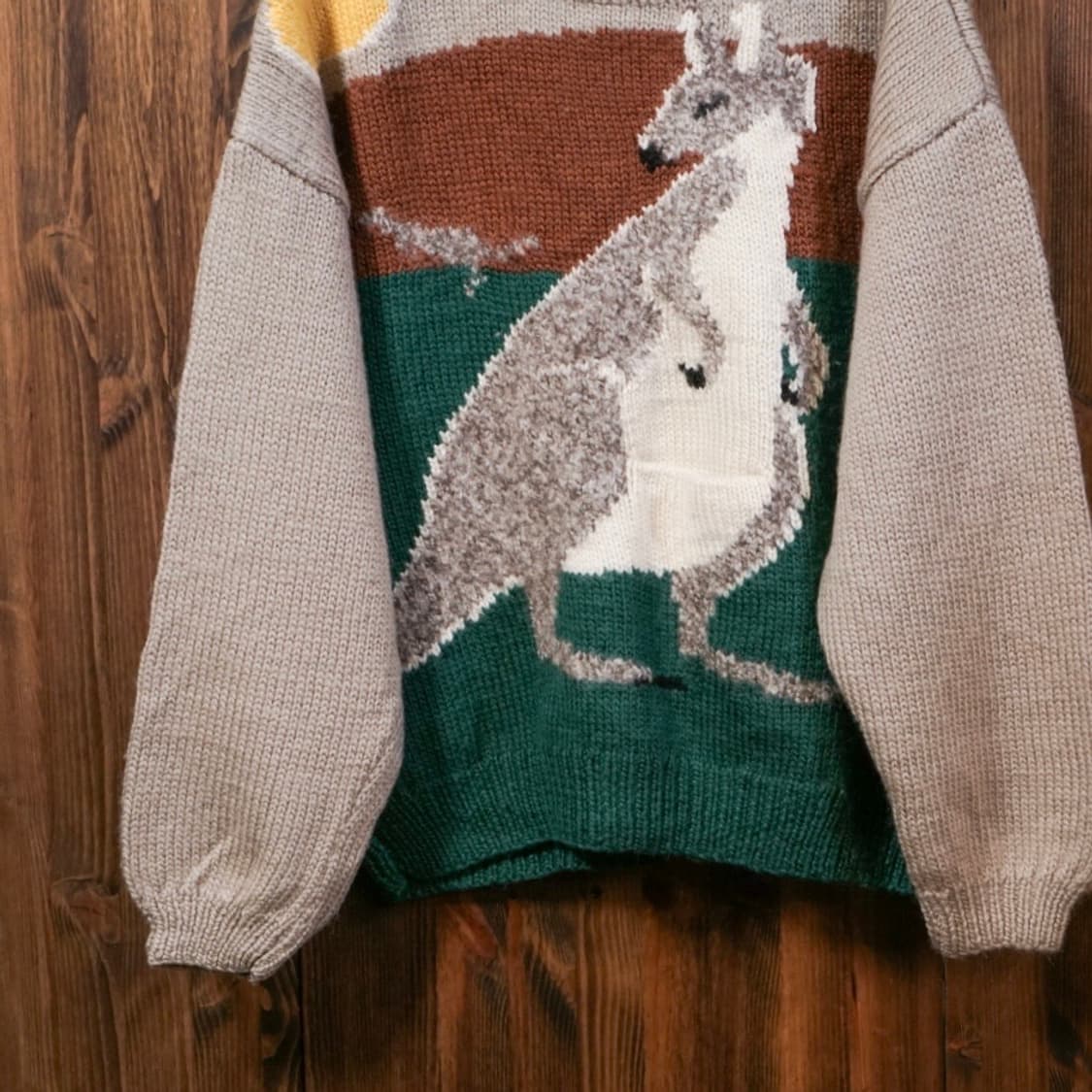 Bonzo 핸드메이드 캥거루 포켓 니트 상품이미지3