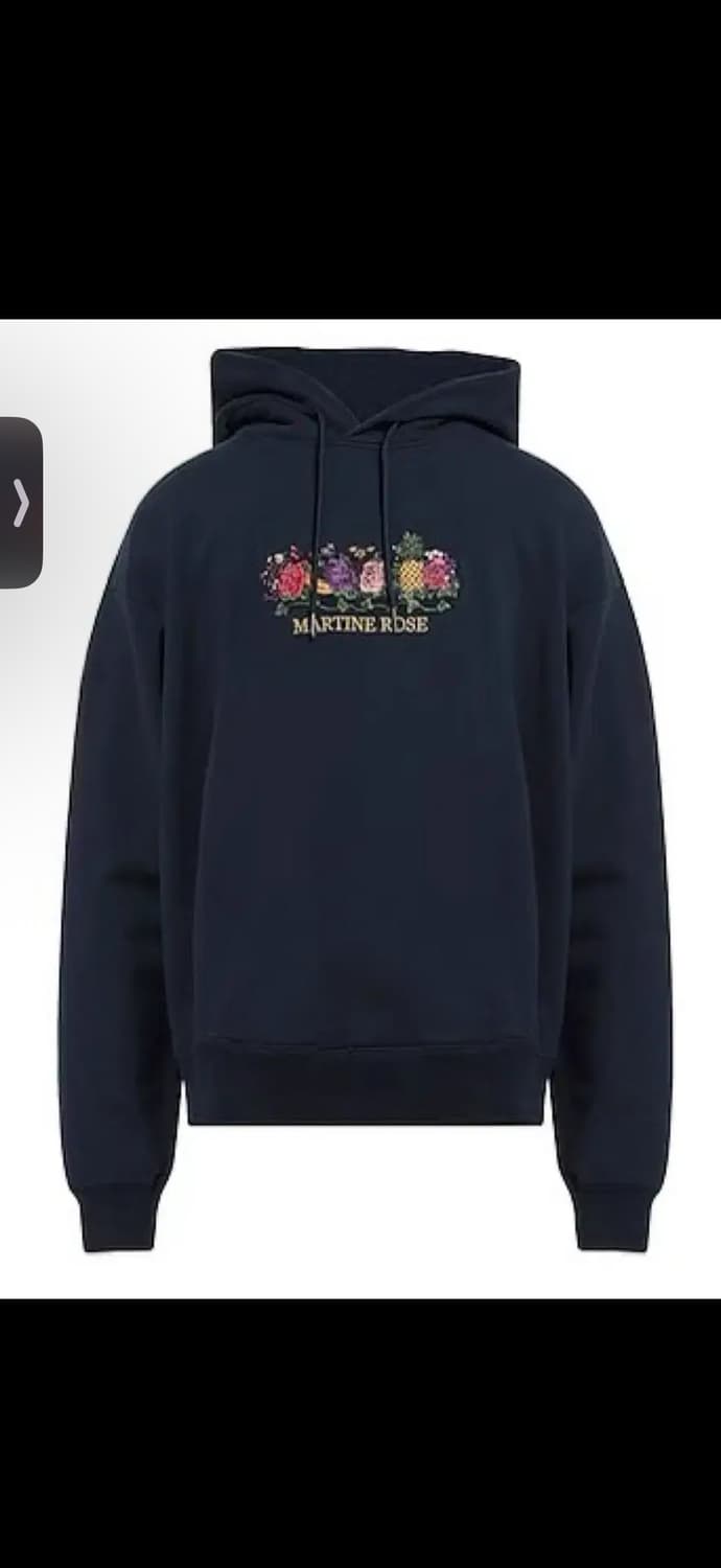 마틴로즈 로고자수 드로스트링 후드 XL 상품이미지1