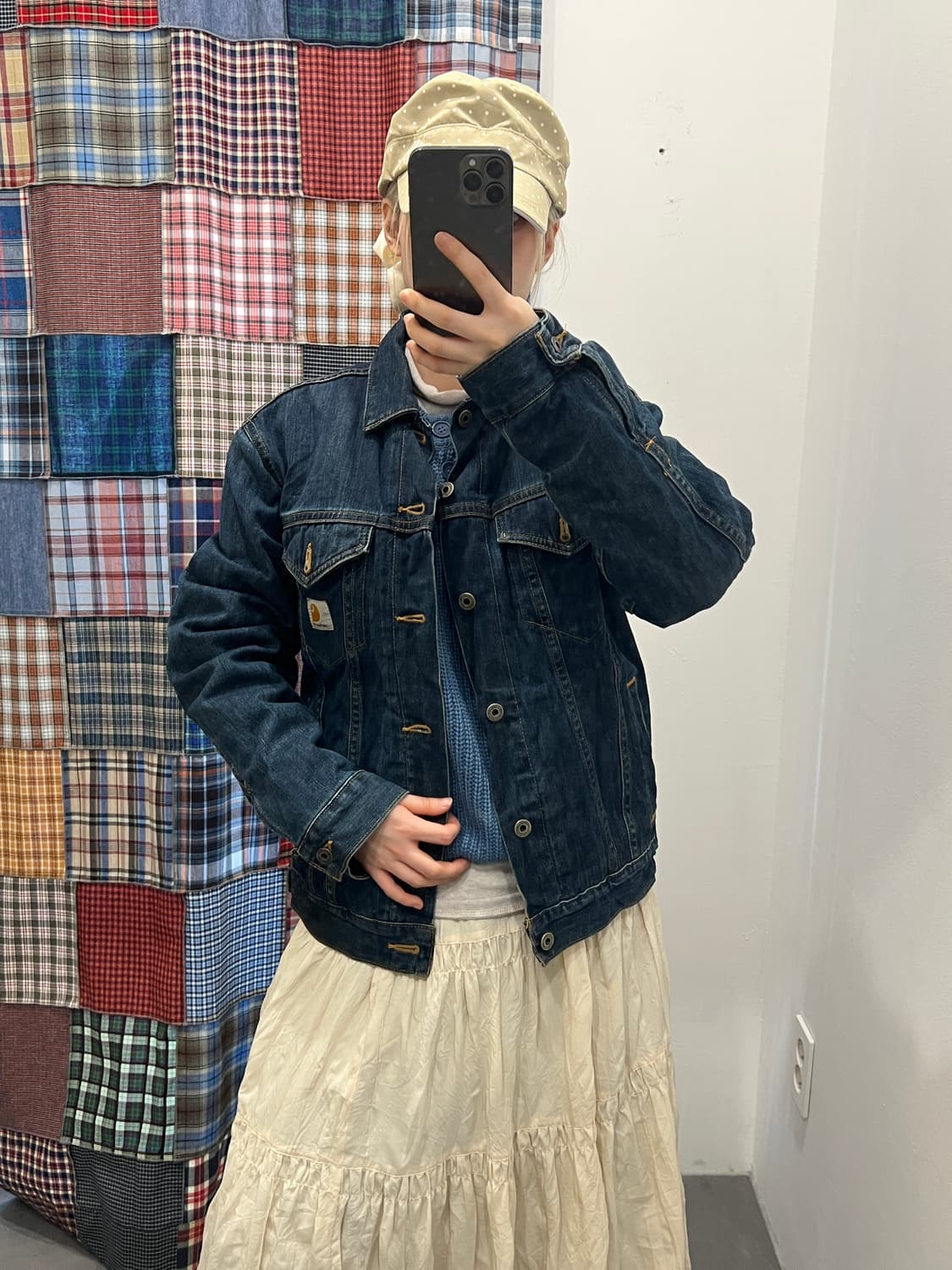 칼하트 양털 데님 자켓 상품이미지2