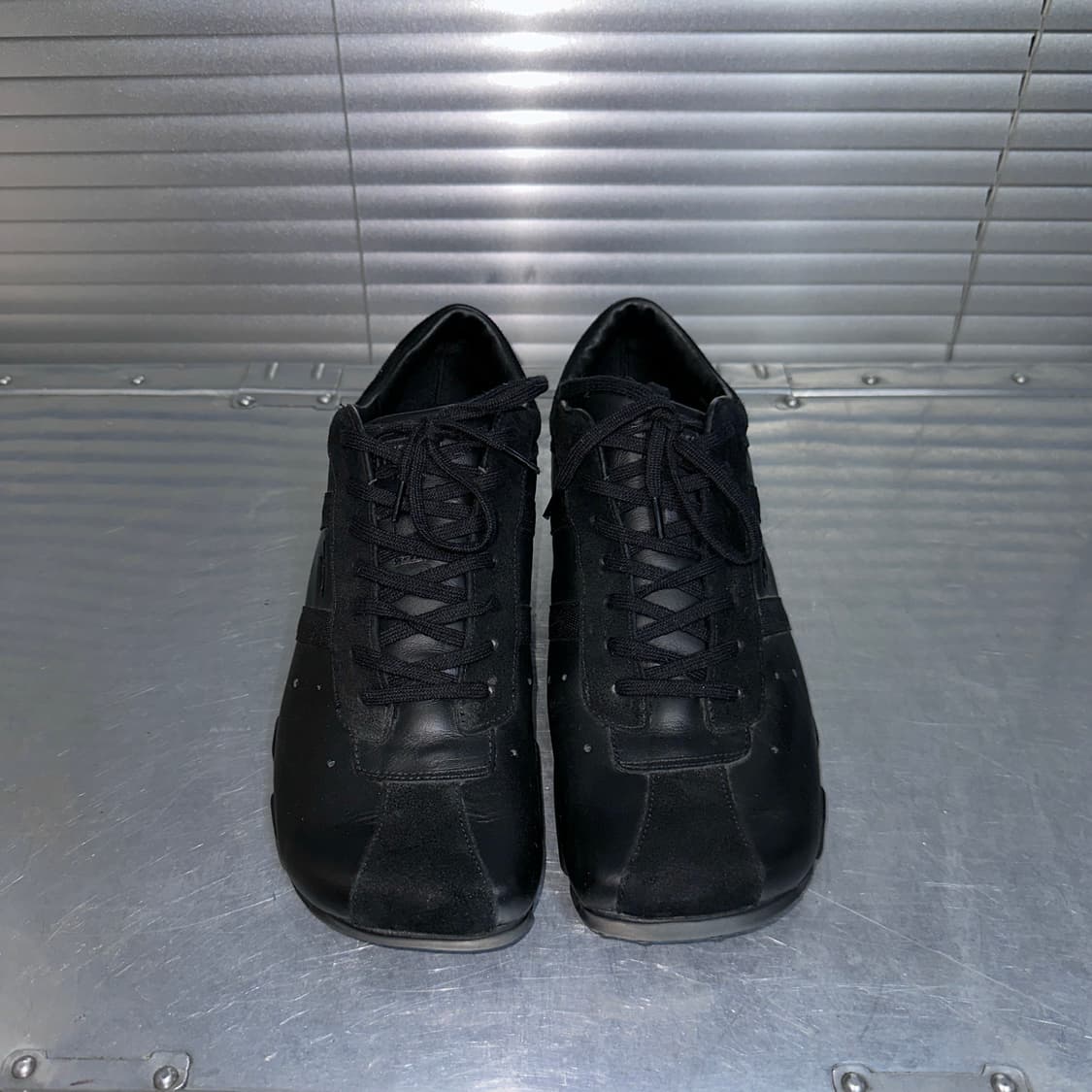 2002 디젤 스퀘어토 가죽 스니커즈 상품이미지2