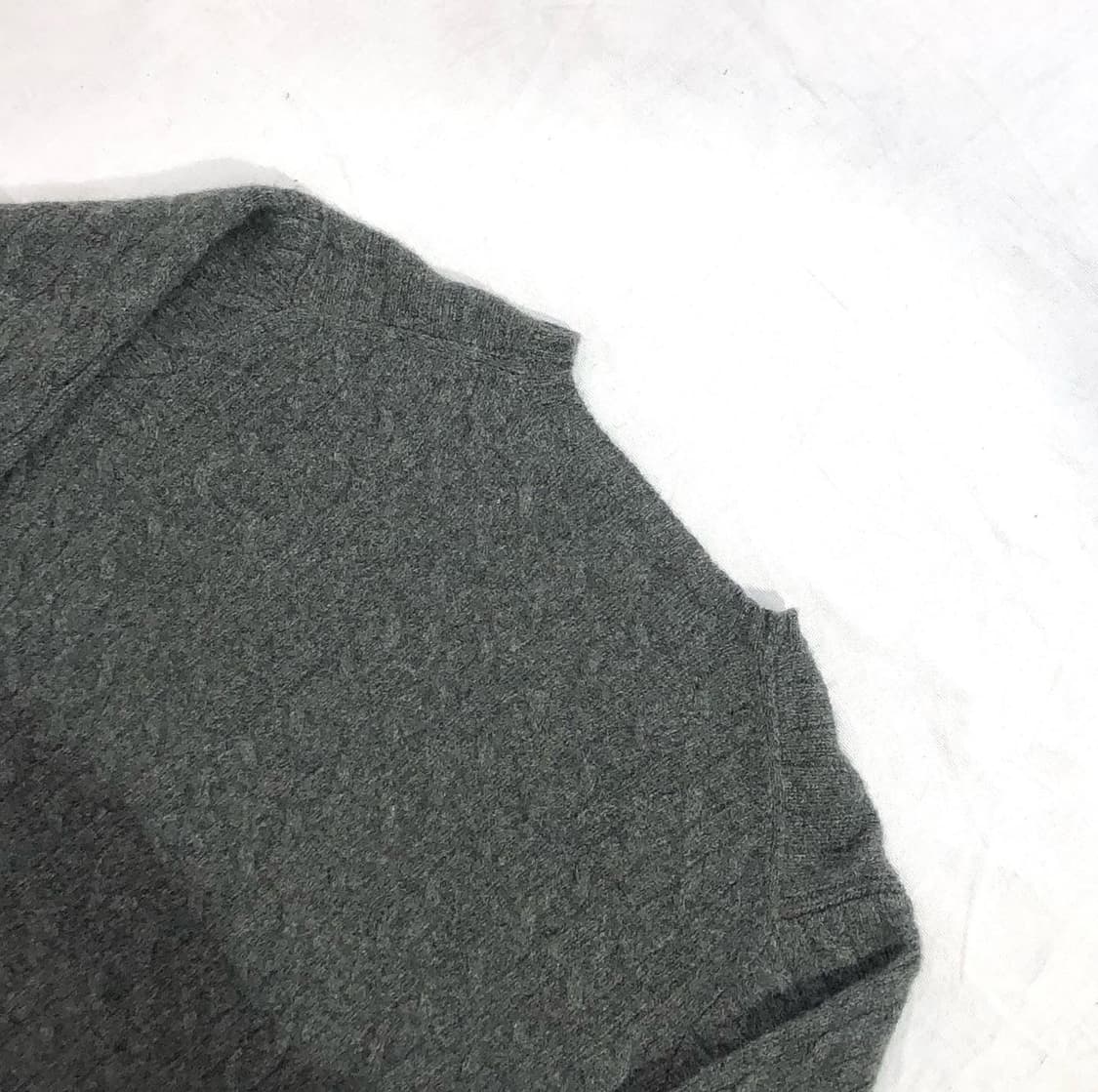 폴로 그레이 꽈배기 니트 80 상품이미지4