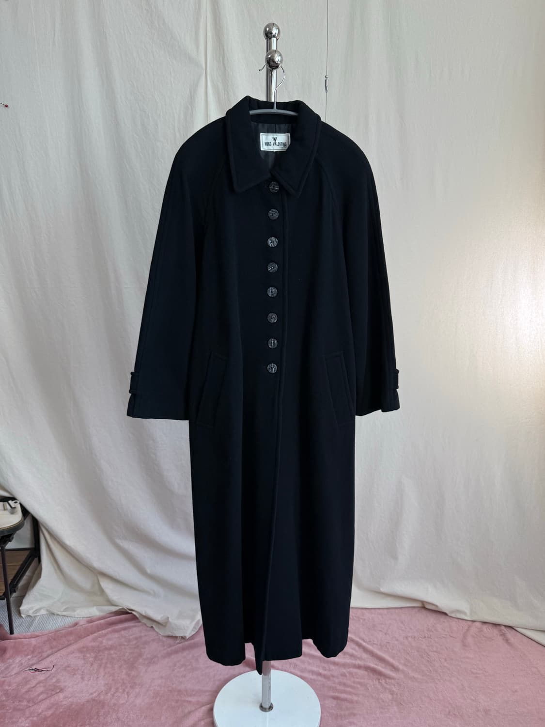 Hugo Valentino 울 블렌드 맥시 코트 상품이미지2