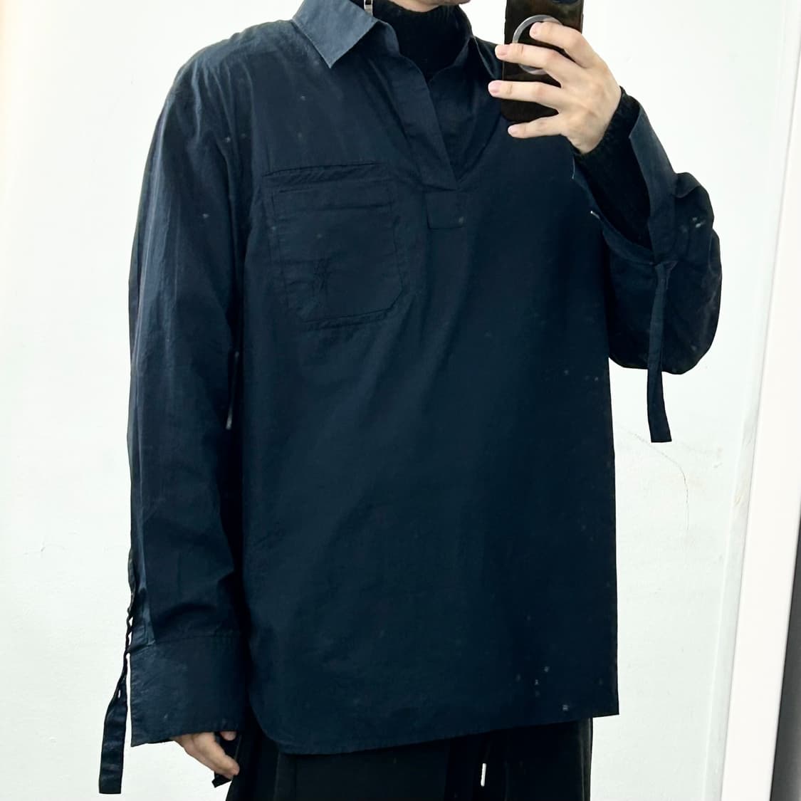 우영미 셔츠 아노락 상품이미지2