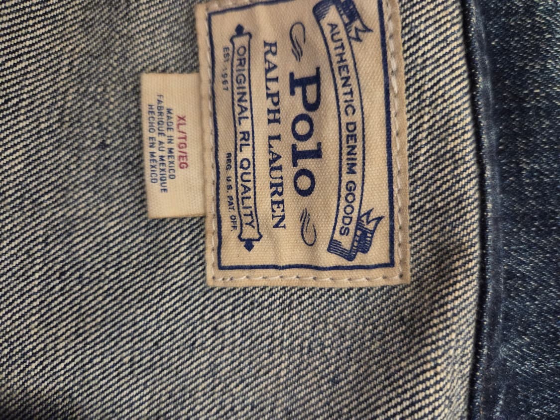 폴로 데님 트러커 자켓 XL 상품이미지3