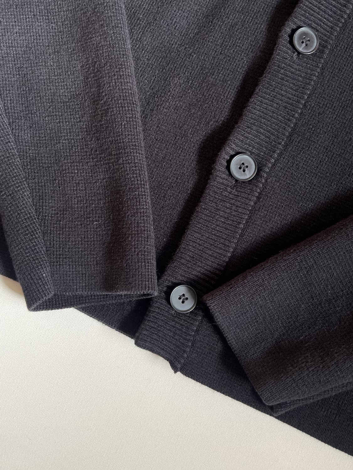 (S)코스 레귤러핏 가디건 블랙 상품이미지3