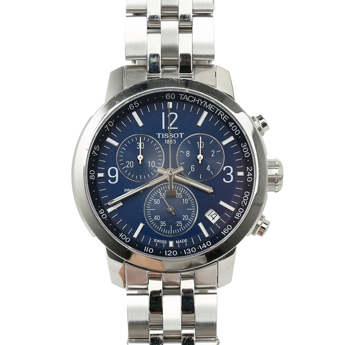 티쏘 뉴 PRC200 스틸 청판 크로노워치 시계 T114.417.11.0 상품이미지1