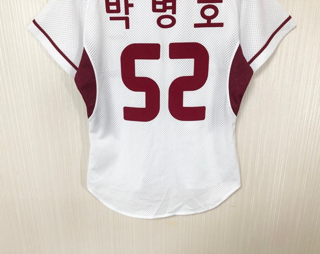 KBO 위팬 넥센(키움)히어로즈 홈유니폼/져지 80 #52 박병호 상품이미지10