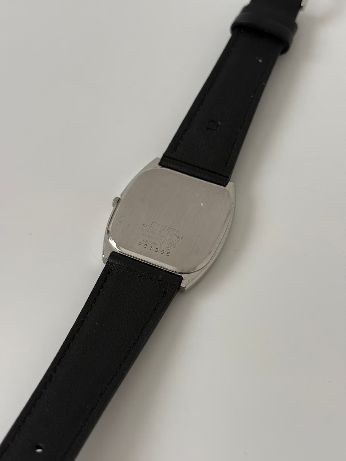 1980s Silver Square Quartz 상품이미지8