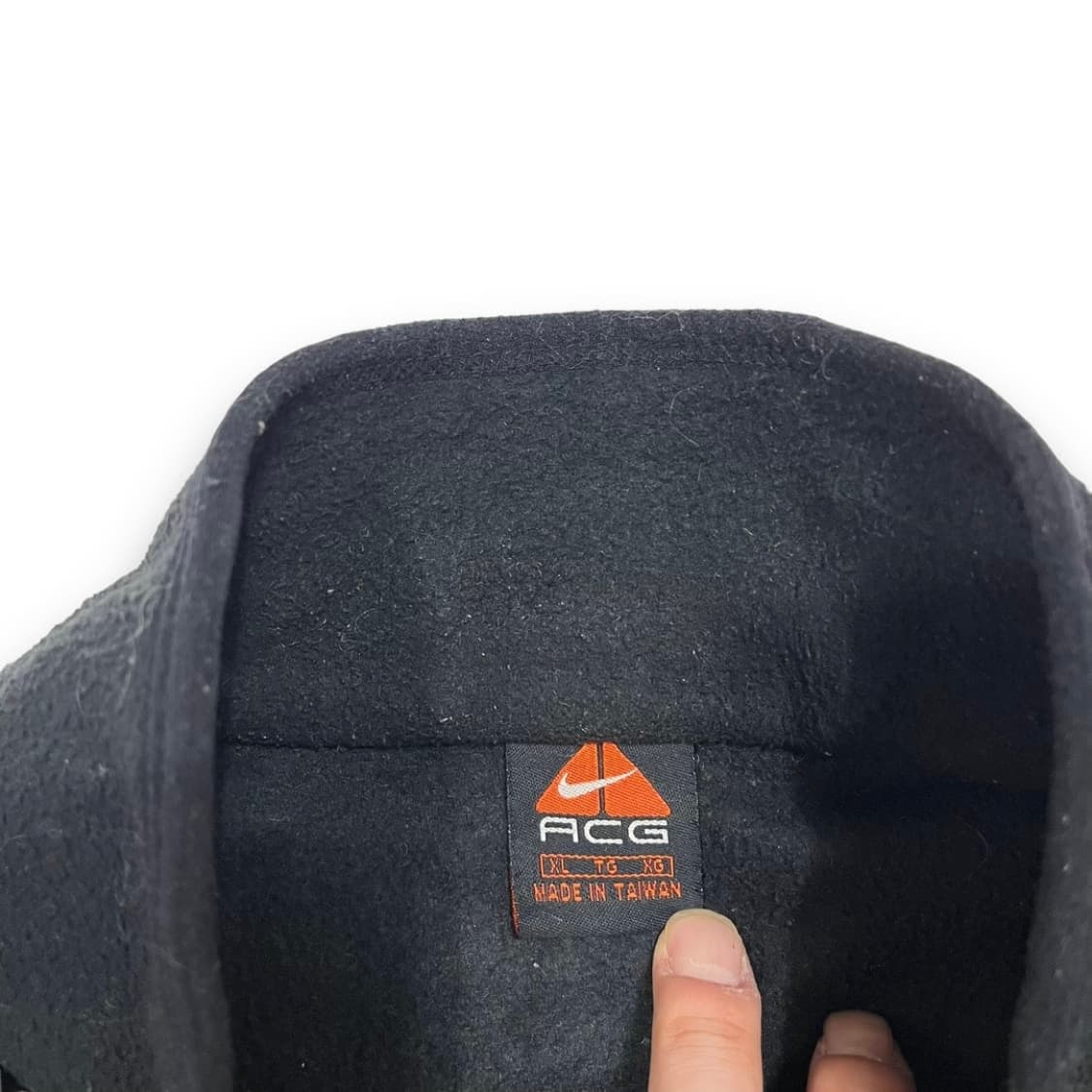 나이키 ACG 90s 스몰 로고 다크 집업 후리스 상품이미지4