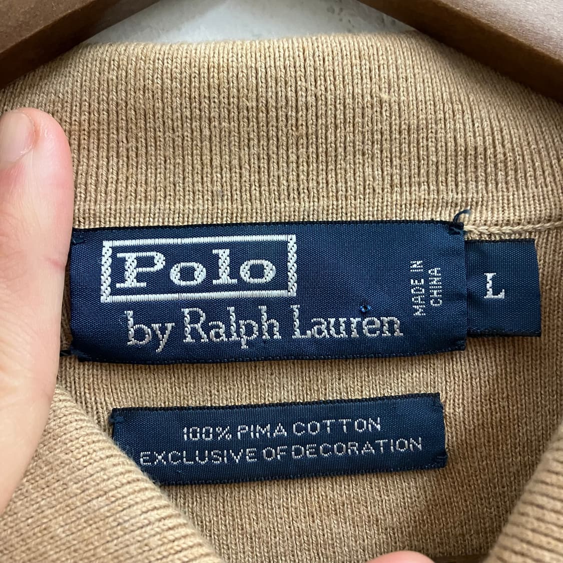 N234 폴로 니트 카라티 pk 베이지 상품이미지2