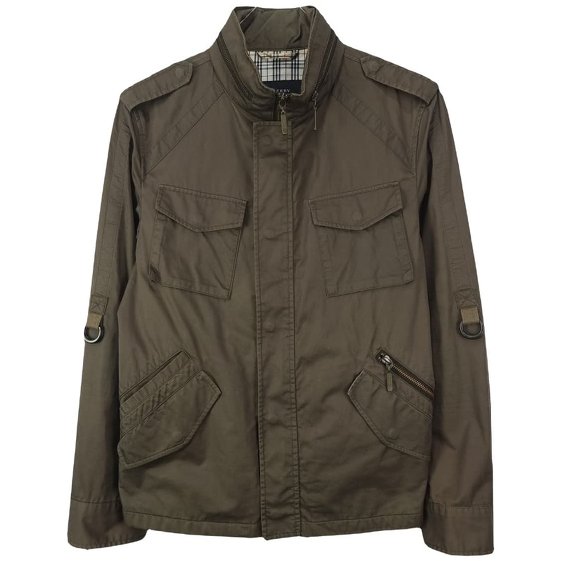 [버버리] 블랙라벨 빈티지 숏 필드 야상 자켓 올리브카키 P01437 상품이미지2