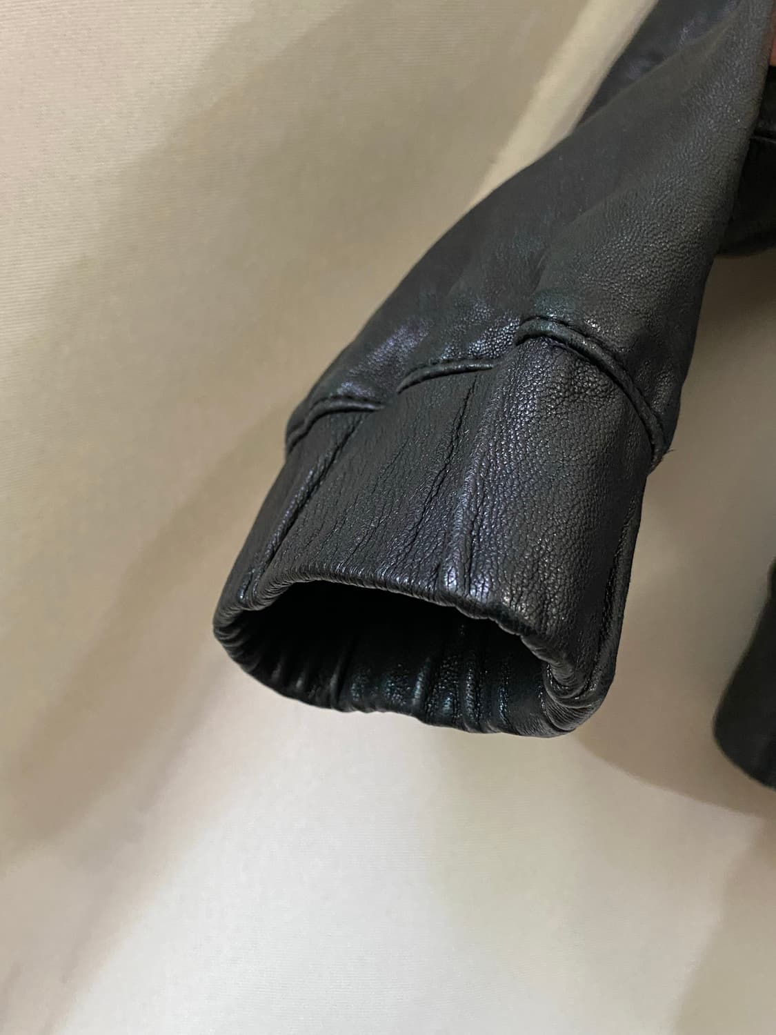 vtg leather jacket 상품이미지7