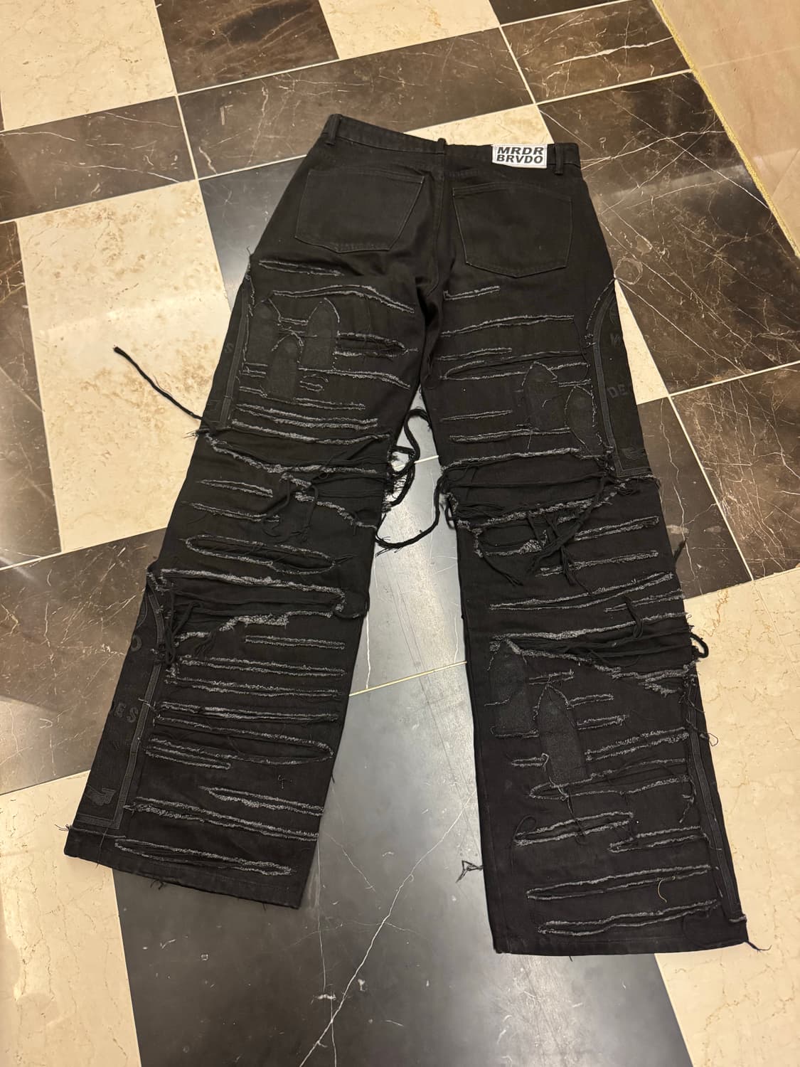 후디사이즈워 바지 32 who decides war denim 상품이미지2