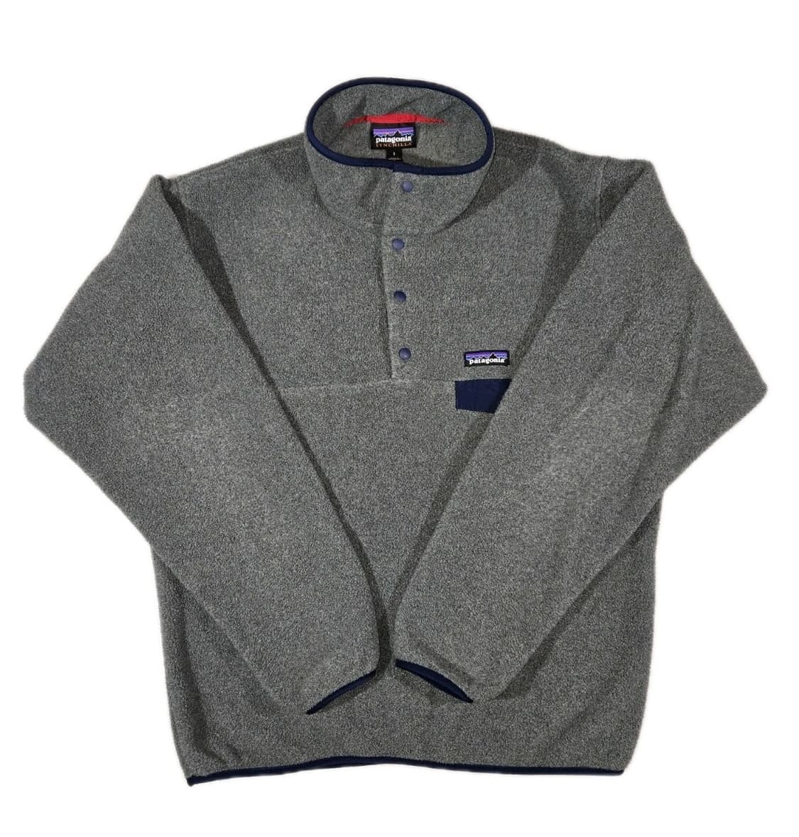 18FW 파타고니아 신칠라 스냅-T 그레이/네이비 상품이미지1
