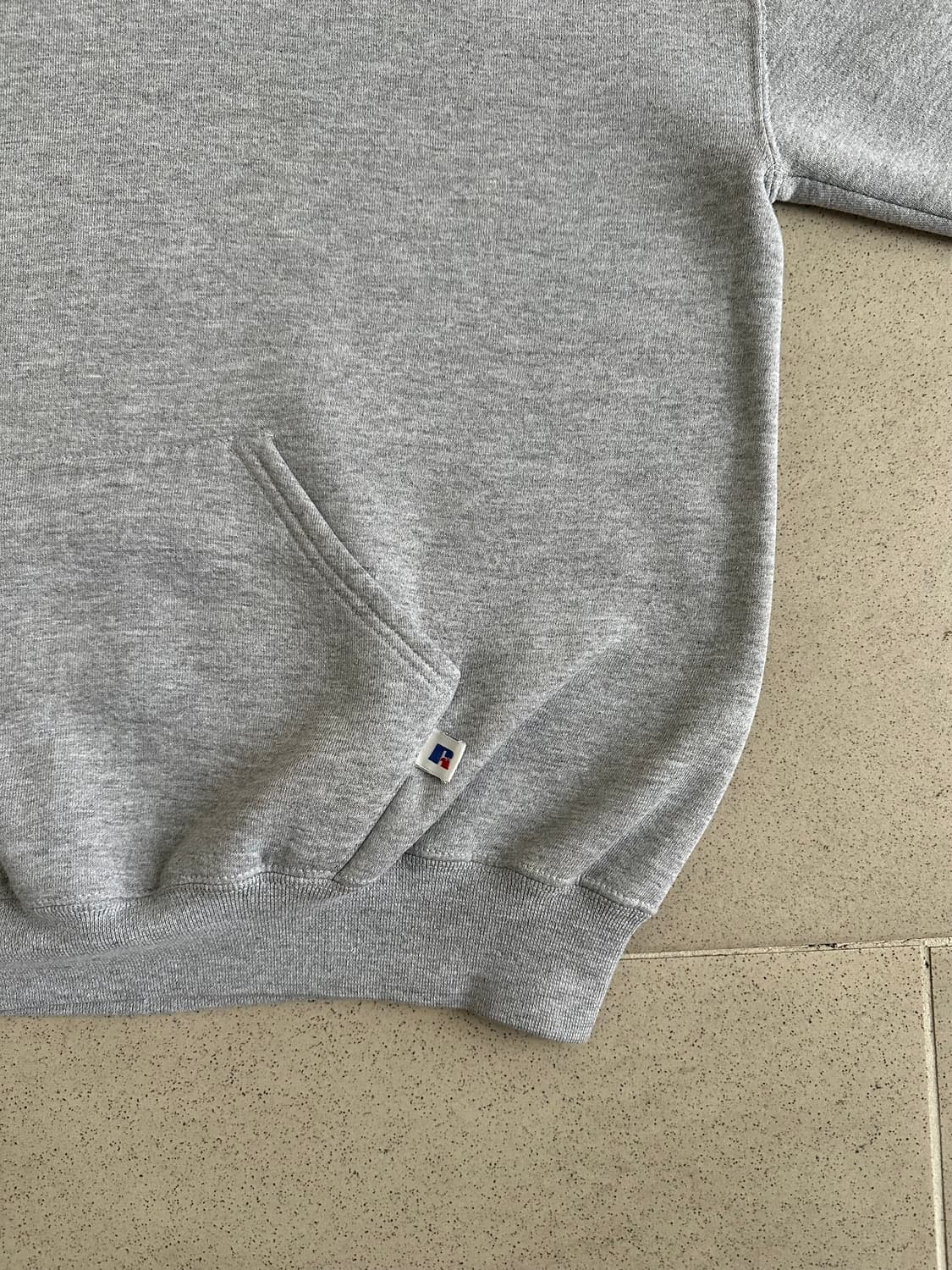 90s 빈티지 러셀 후드 그레이 XL USA 상품이미지3