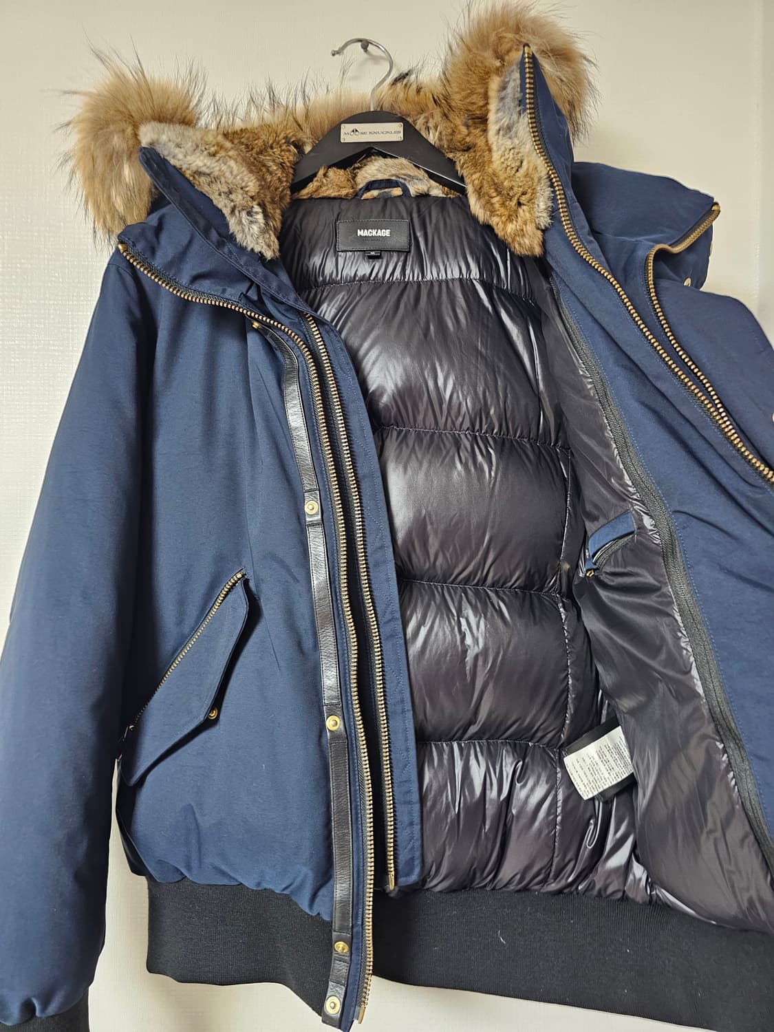 맥케이지 24fw 딕슨 네이비 금장(백화점정품40/새상품급) 상품이미지5