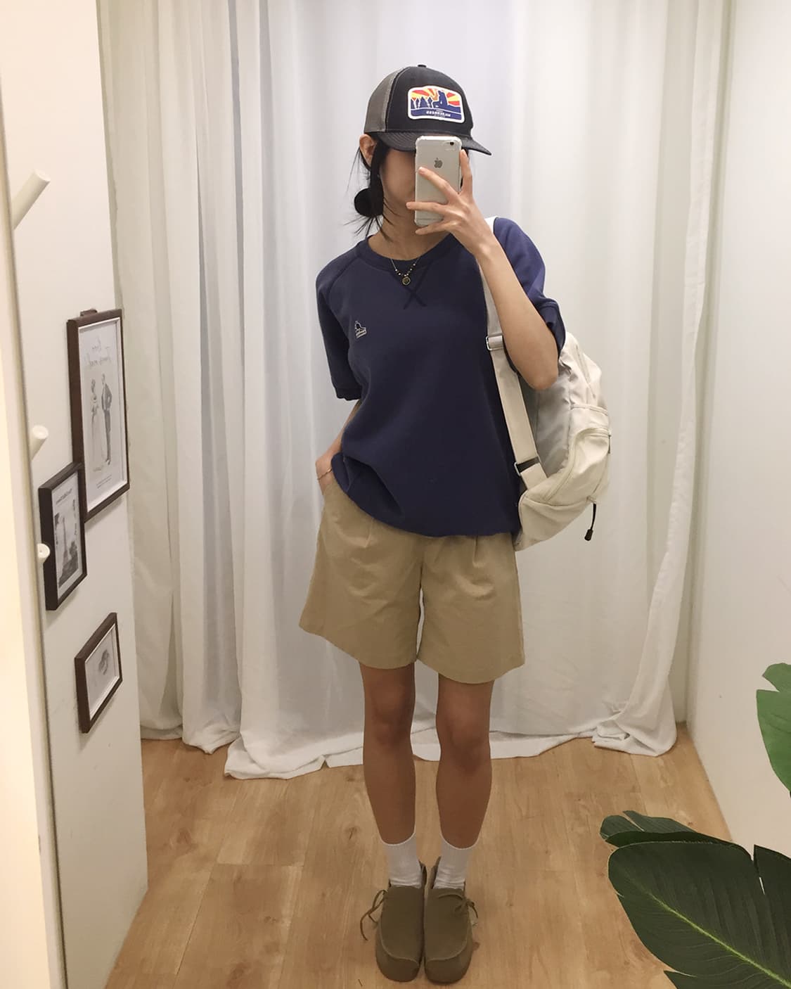Women Kangol Short Sleeve Sweatshirt 100 상품이미지1