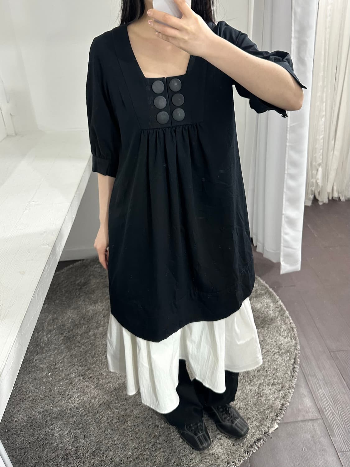 ray beams dubble button onepiece 상품이미지2