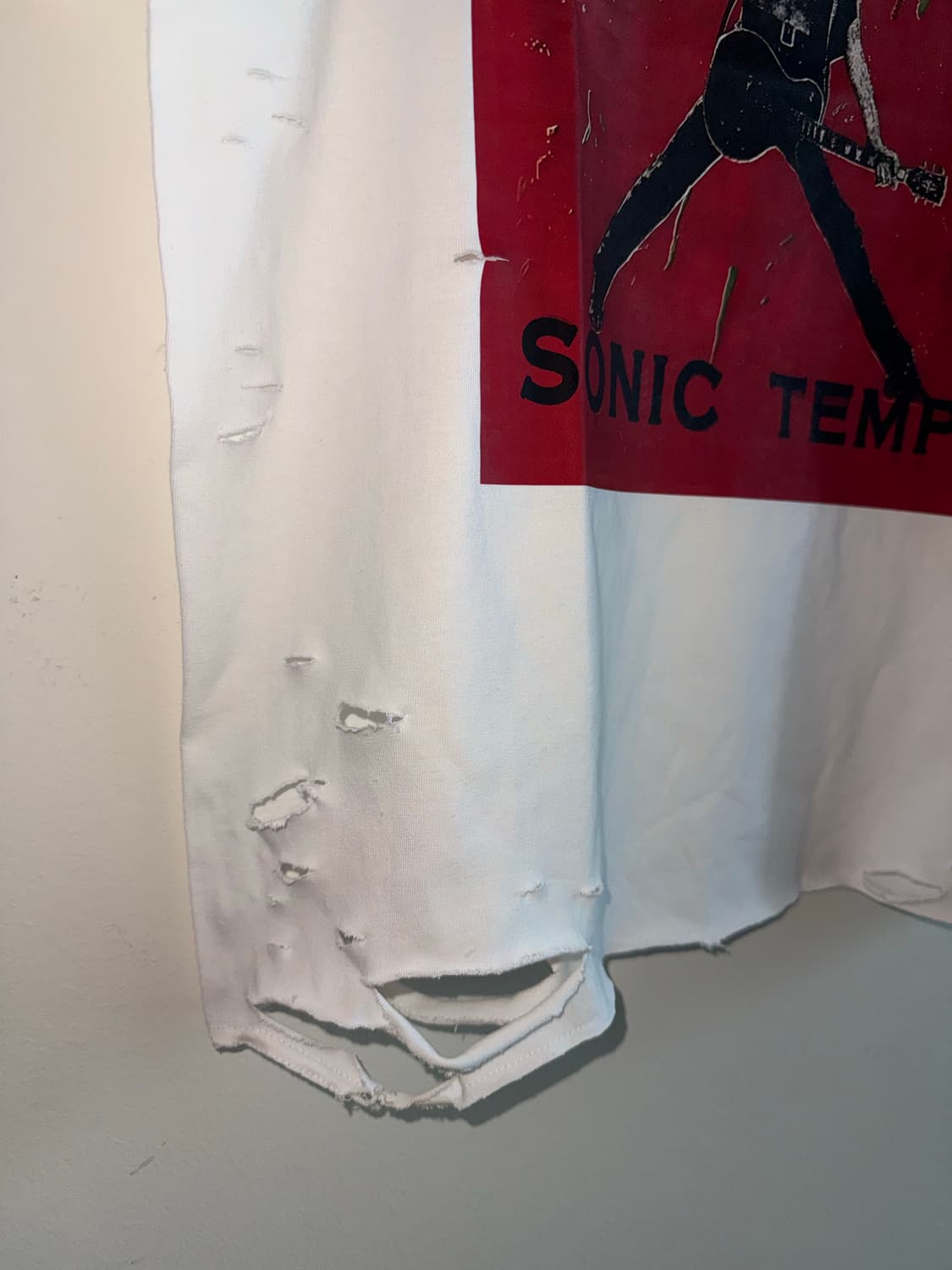 빈티지 디스트로이드 데미지 반팔티 상품이미지4