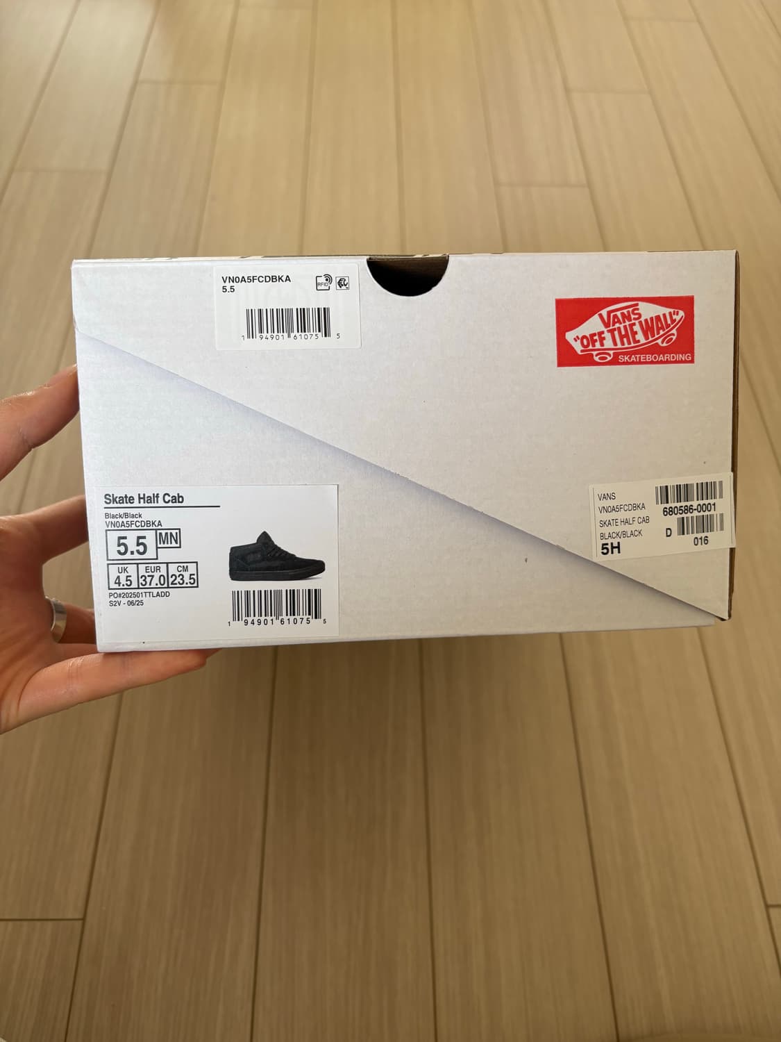 반스 스케이트 하프캡 올블랙 상품이미지5