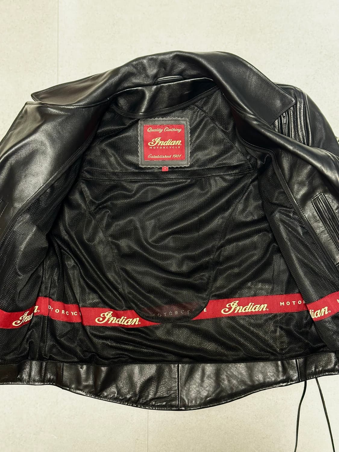 인디언 모터 사이클 홀스하이드 리버티 라이더 자켓 상품이미지8