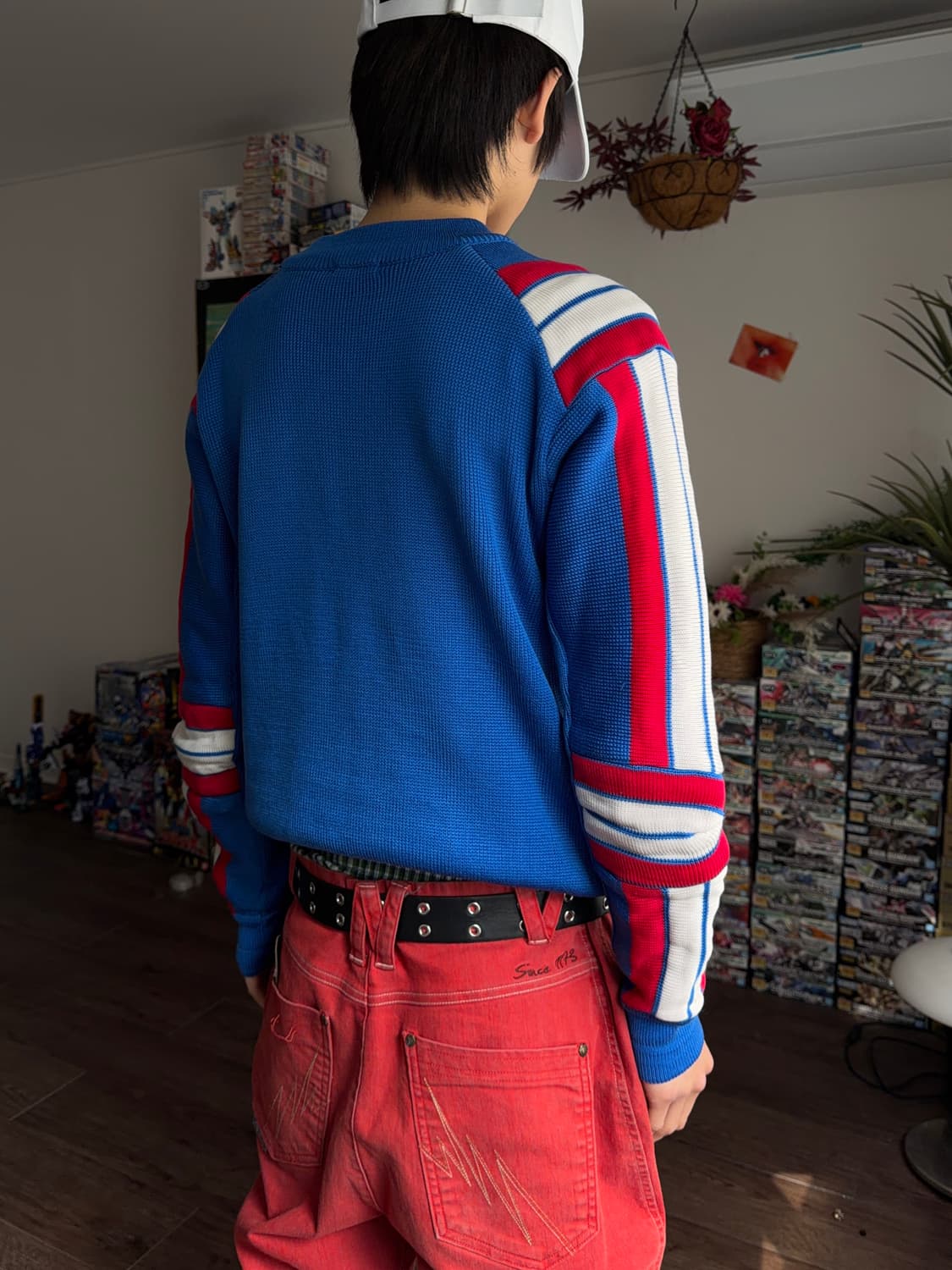 Ellesse 파워 숄더 본 니트 상품이미지6