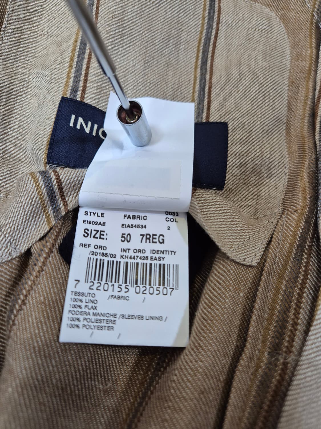 라르디니 린넨 자켓/50 상품이미지7