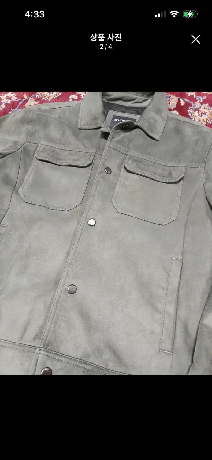 행텐 스웨이드 자켓 상품이미지2