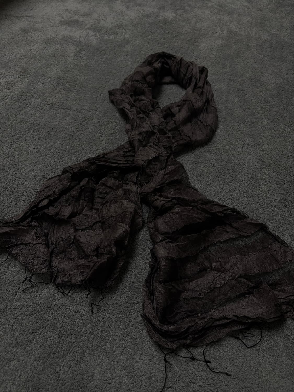 Vintage v-kei punk mood scarf 상품이미지3